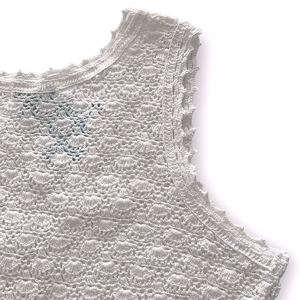 Letarte Sleeveless Crochet Lace-Up Dress - Picture 12 of 16